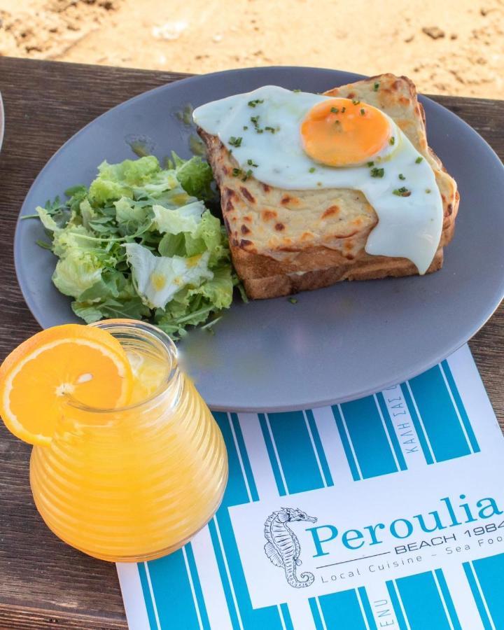 Peroulia Beach Houses Koróni エクステリア 写真