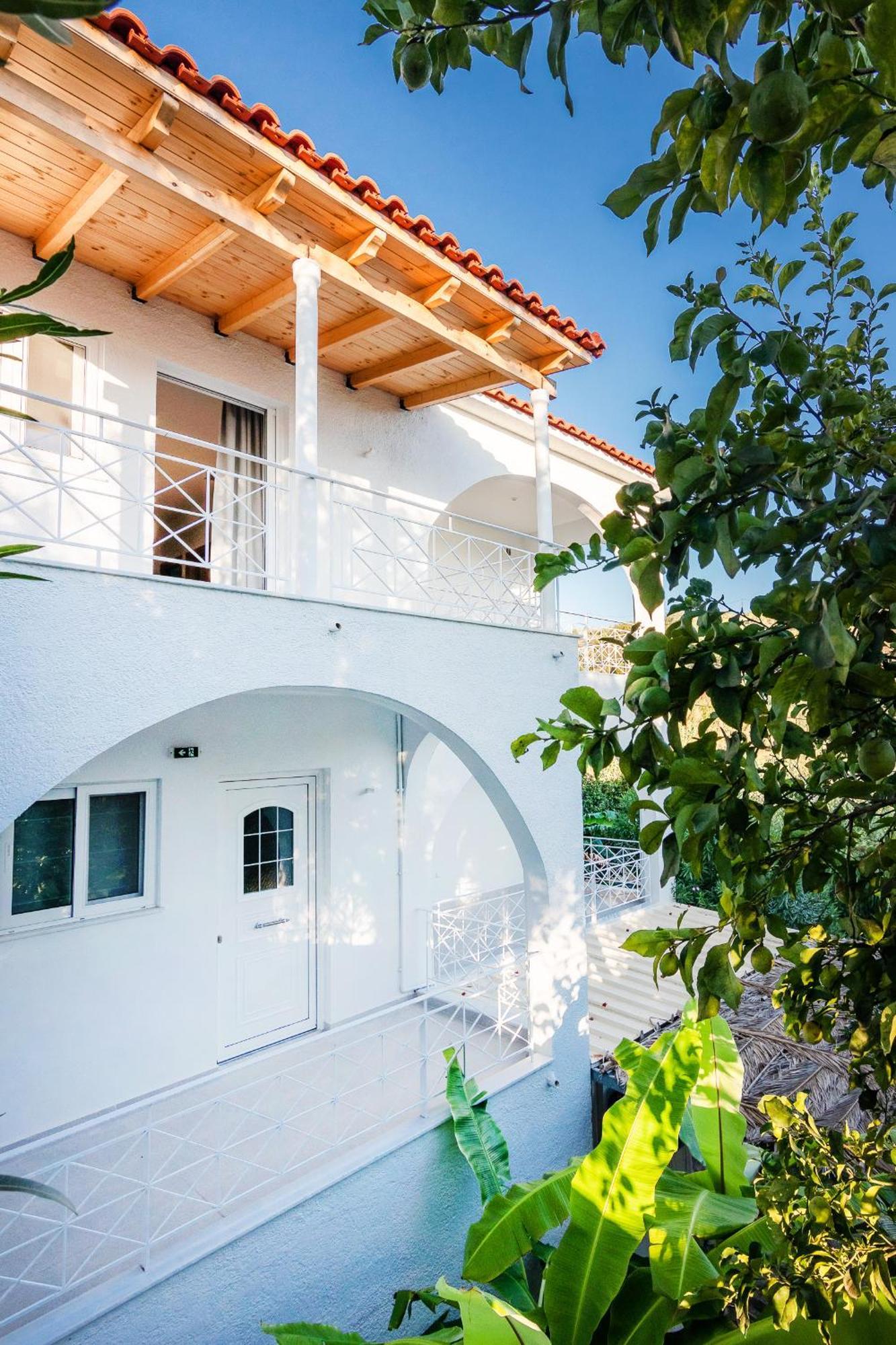 Peroulia Beach Houses Koróni エクステリア 写真