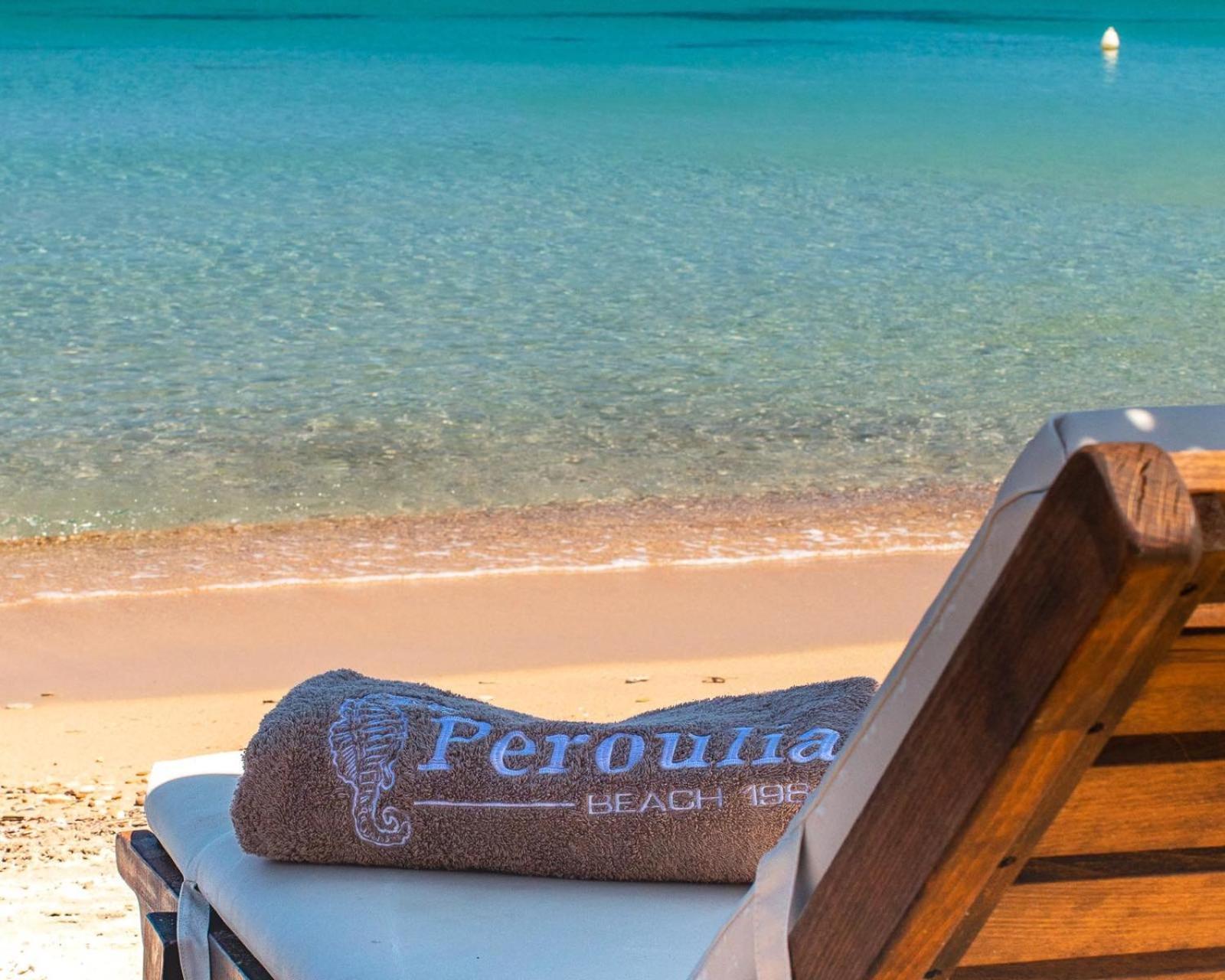 Peroulia Beach Houses Koróni エクステリア 写真